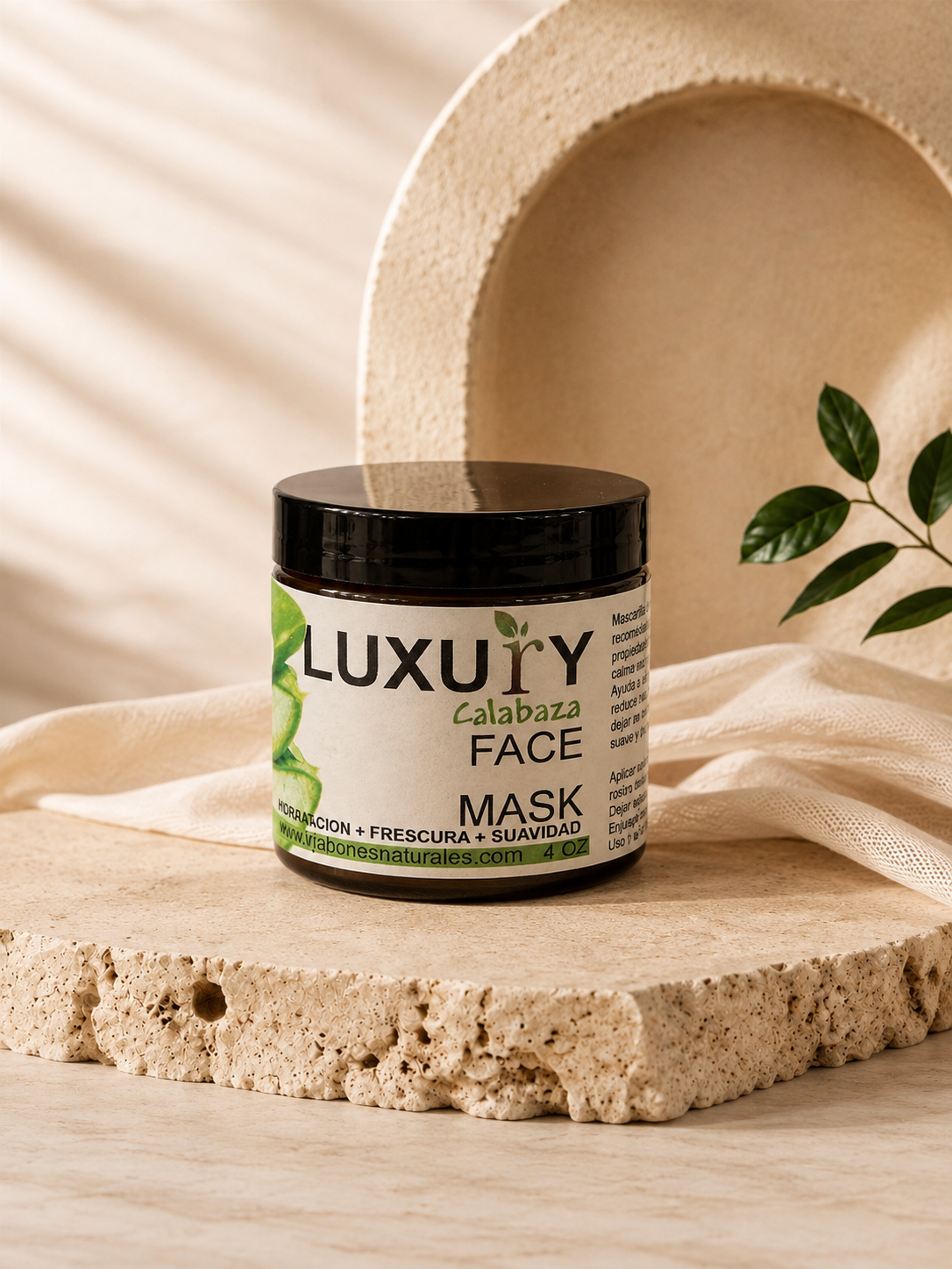 Mascarilla Facial Calabaza