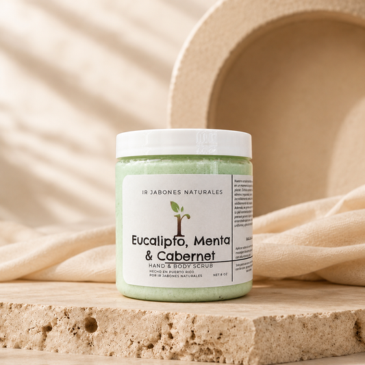 Body Scrub Eucalipto, Menta & Cabernet