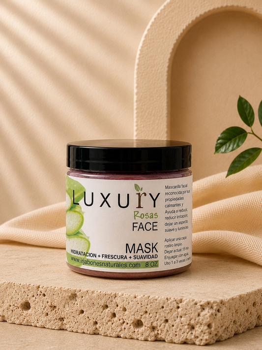 Mascarilla Facial Rosas