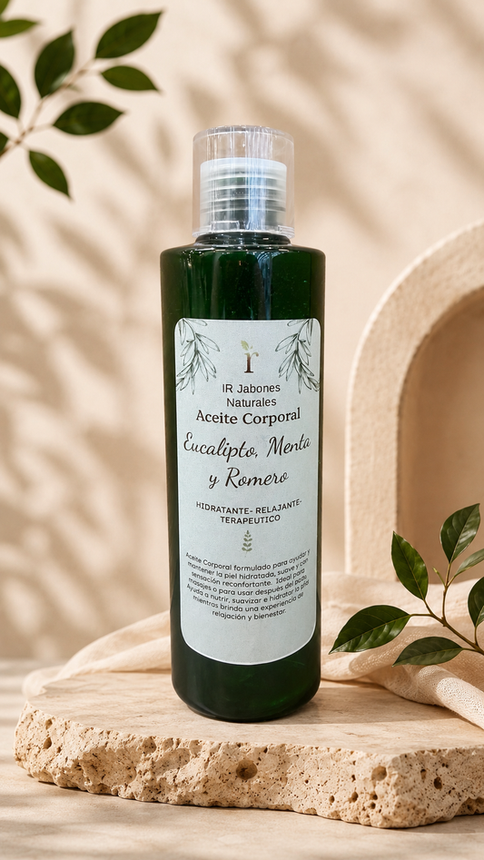 Aceite Corporal Eucalipto, Menta & Romero