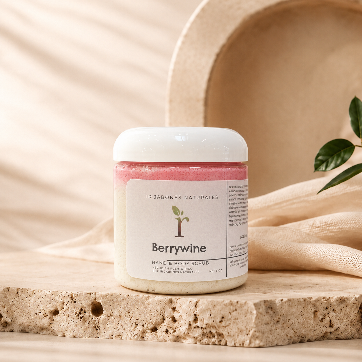 Body Scrub Berry Wine