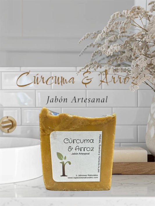 Jabón Cúrcuma & Arroz