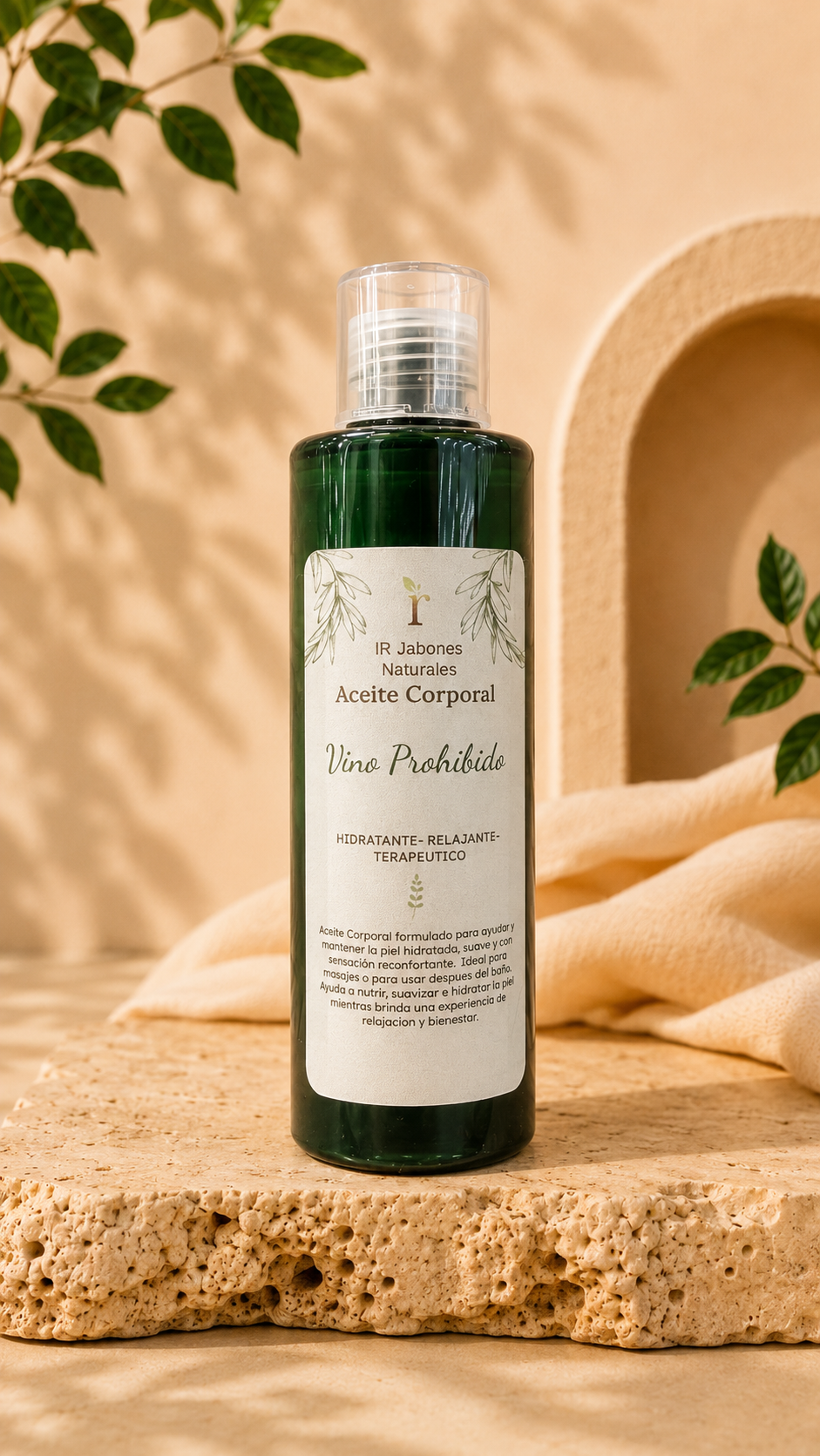Aceite Corporal Vino Prohibido