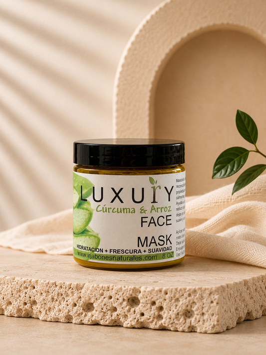 Mascarilla Facial Cúrcuma & Arroz